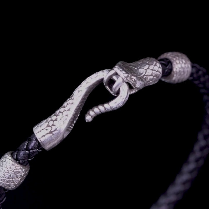 Snake Series Leather Personalized Gift Bracelet - Bests Sale