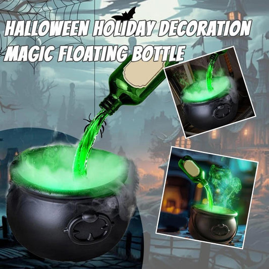 Halloween Black Wizard Bowl Magic Float Bottle And Diffuser Indoor Home Bar Magic Party Horror Ghost Props Halloween Decoration - Bests Sale