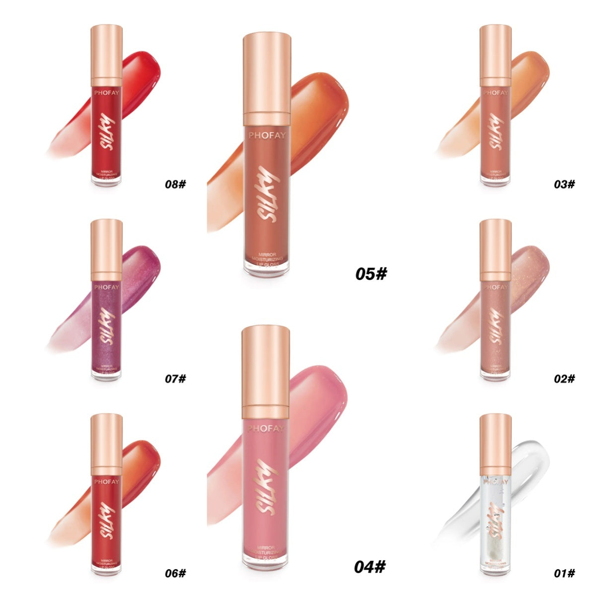 PHOFAY Mirror Moisturizing Lip Gloss - Bests Sale