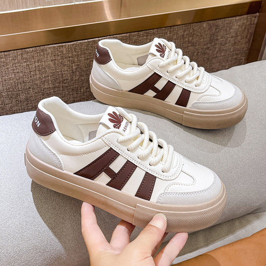 Women's Autumn Thick Bottom Retro Fashion Sports Casual Shoes - Bests Sale