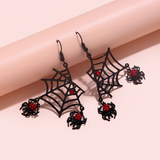 Creative Fashion Simple Niche Design Sense High-end Spider Web Earrings - Bests Sale