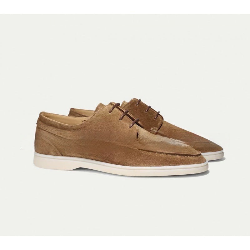 Summer New Foreign Trade Style European And American British Lace Up Men's Plus Size Casual Men's Shoes - Bests Sale