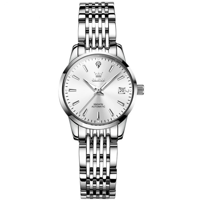 Automatic Mechanical Watch Minimalist Thin Women's Watch - Bests Sale