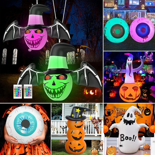 Outdoor Party Decoration Supplies Ornament PVC Luminous for Halloween and Christmas Bests Sale