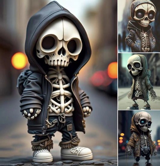 Halloween Cool Skeleton Figurines Halloween Skeleton Doll Resin Ornament Home Decor Bests Sale