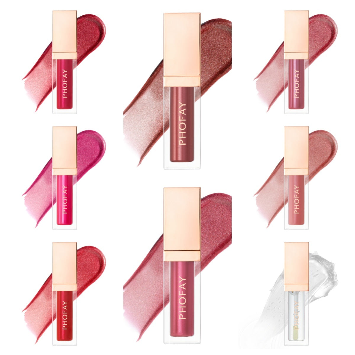 PHOFAY Ultra-Glossy Lip Gloss - Bests Sale