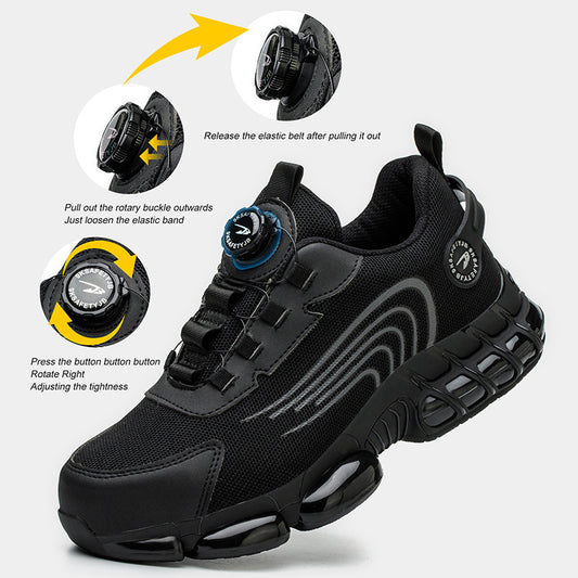 Labor Protection Shoes For Men Breathable In Summer - Bests Sale