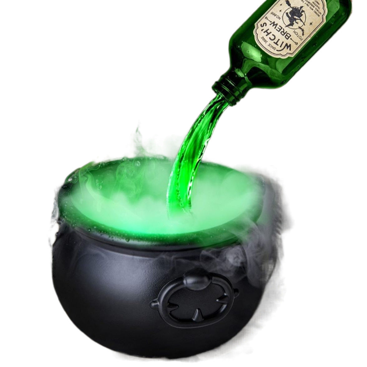 Halloween Black Wizard Bowl Magic Float Bottle And Diffuser Indoor Home Bar Magic Party Horror Ghost Props Halloween Decoration - Bests Sale