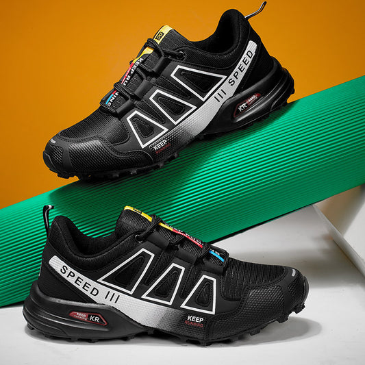 Summer Hiking Shoes Outdoor Shoes Men's Super Lightweight Breathable Shock Absorption Off-road Trekking Shoes - Bests Sale