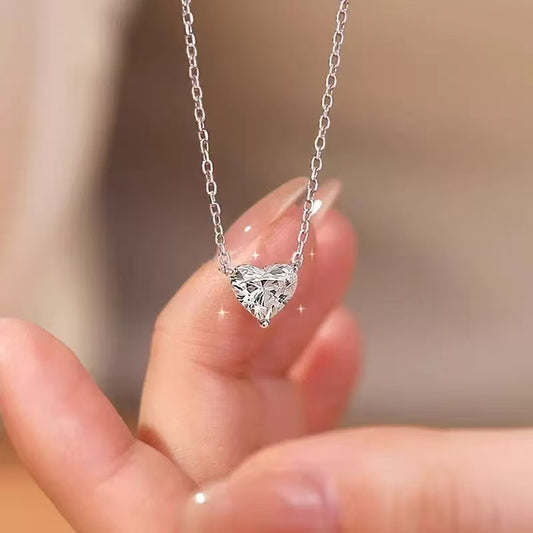 Women's Simple Refined Grace Love Necklace - Bests Sale