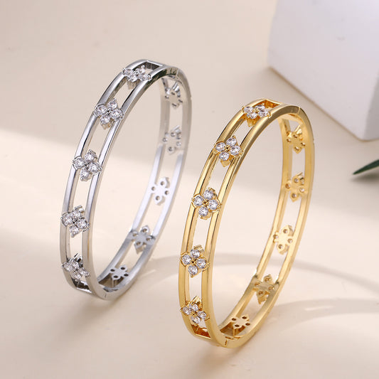 European And American Hollow Women's Simple Bracelet - Bests Sale