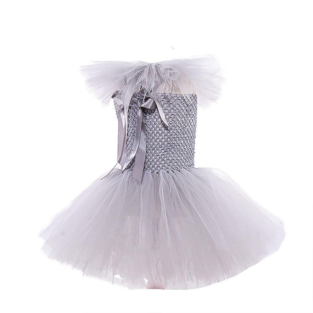 Mesh Princess Dress Set Children's Halloween Costume Bests Sale