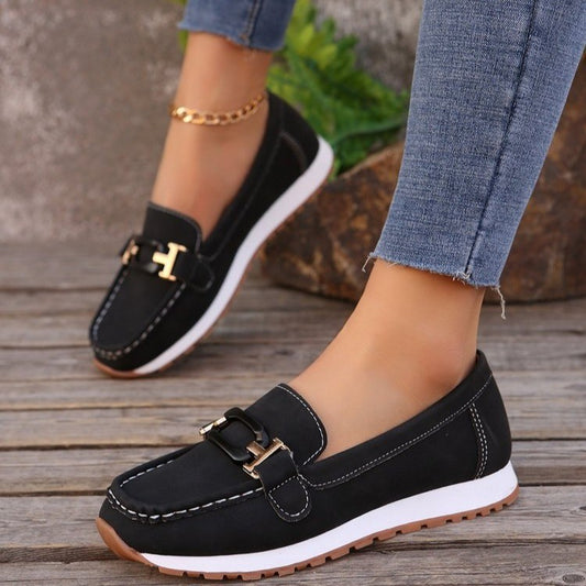 Women's Platform Metal Chain Casual Sneaker - Bests Sale