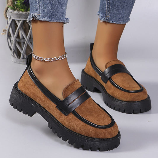 Single Layer Shoes British Style Temperament Wild - Bests Sale
