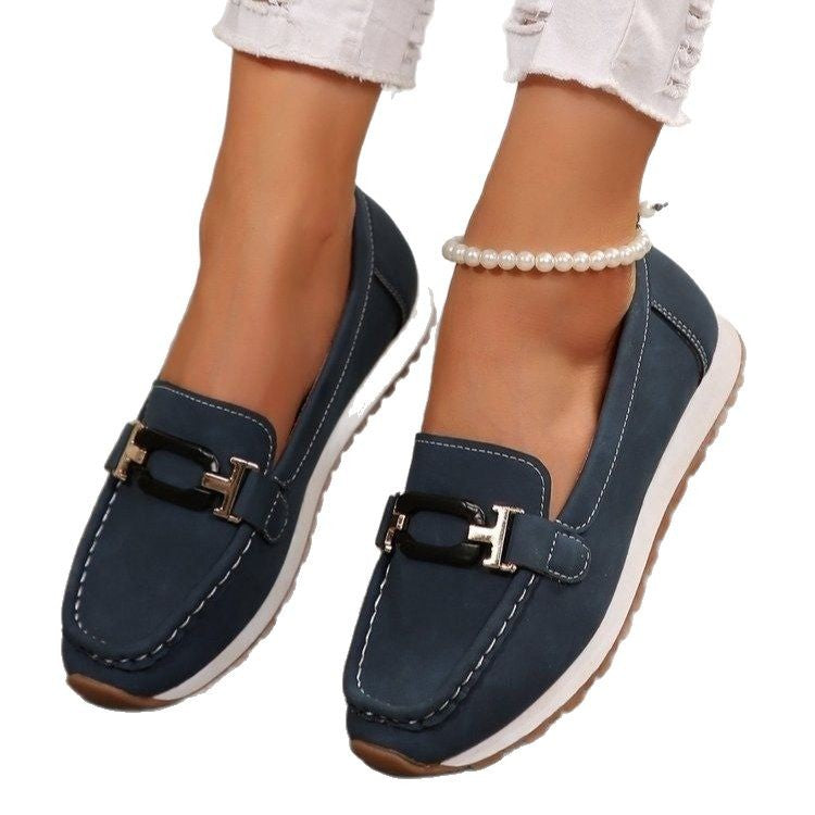 Women's Platform Metal Chain Casual Sneaker - Bests Sale