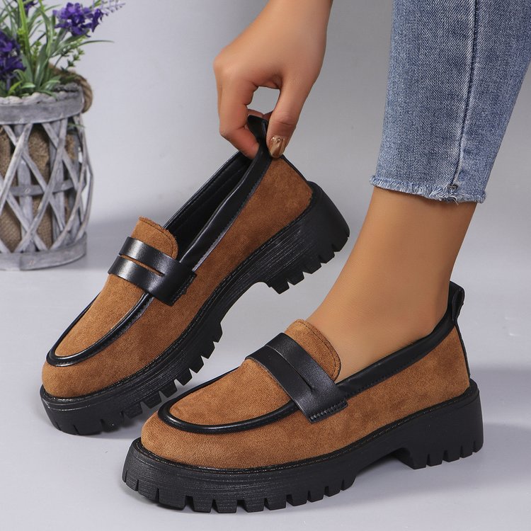 Single Layer Shoes British Style Temperament Wild - Bests Sale