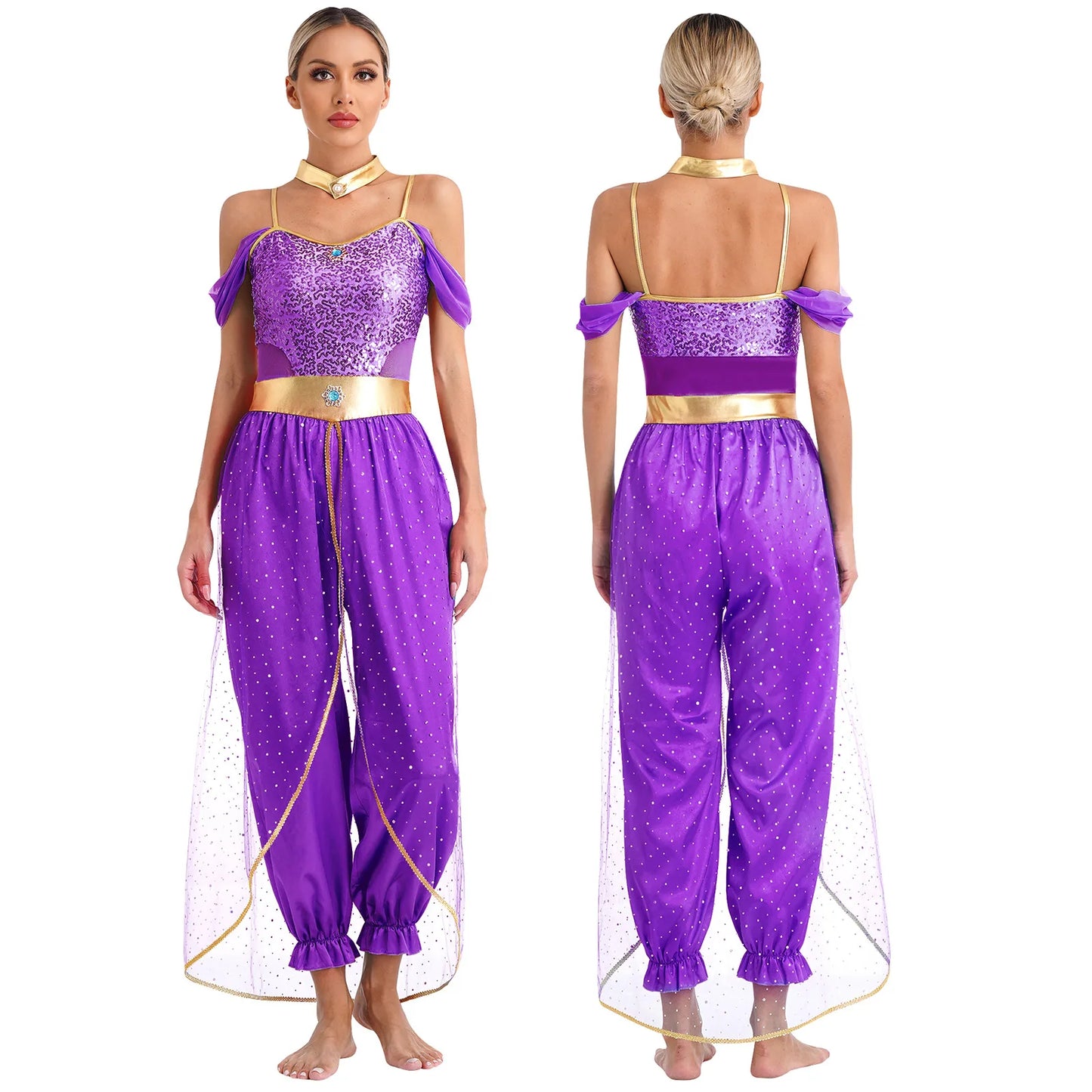 Princess Jasmine Halloween Costumes Indian Dance