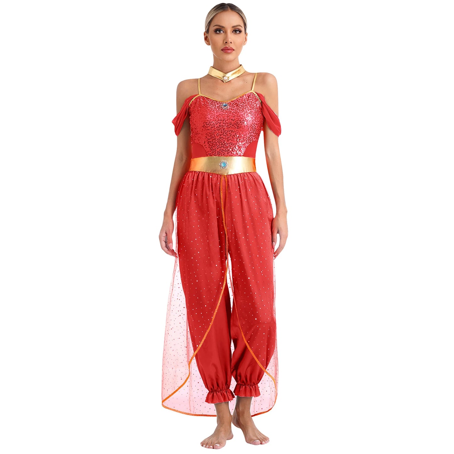 Princess Jasmine Halloween Costumes Indian Dance