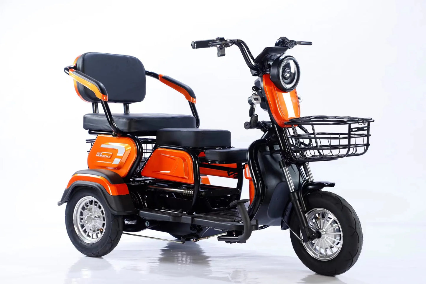 Electric Tricycle 600W 48V - 3 Wheel Adult Bike for Agriculture & Daily Transport