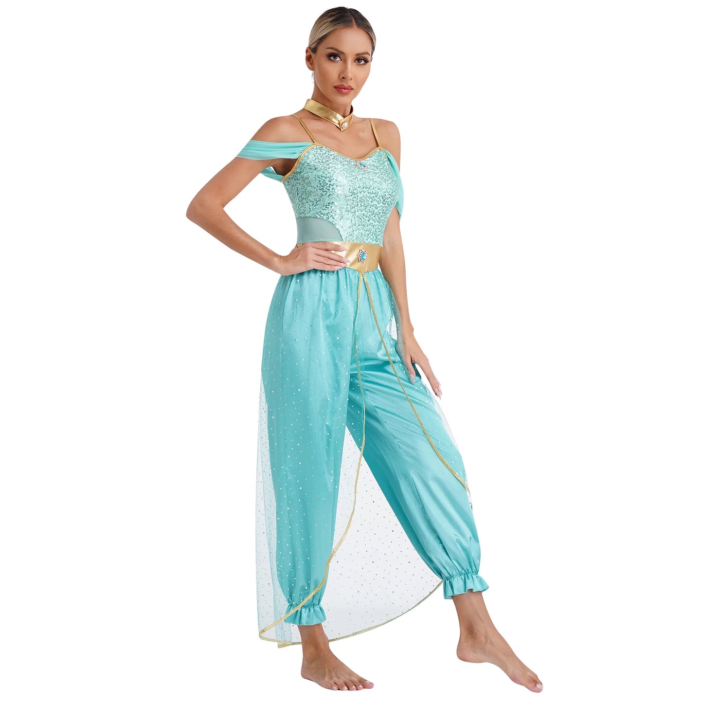Princess Jasmine Halloween Costumes Indian Dance