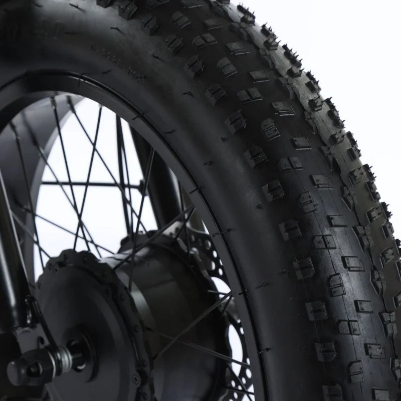 3 Wheel Fat Electric Bike 500W 48V Adult Tricycle - Removable Battery & Cargo Basket