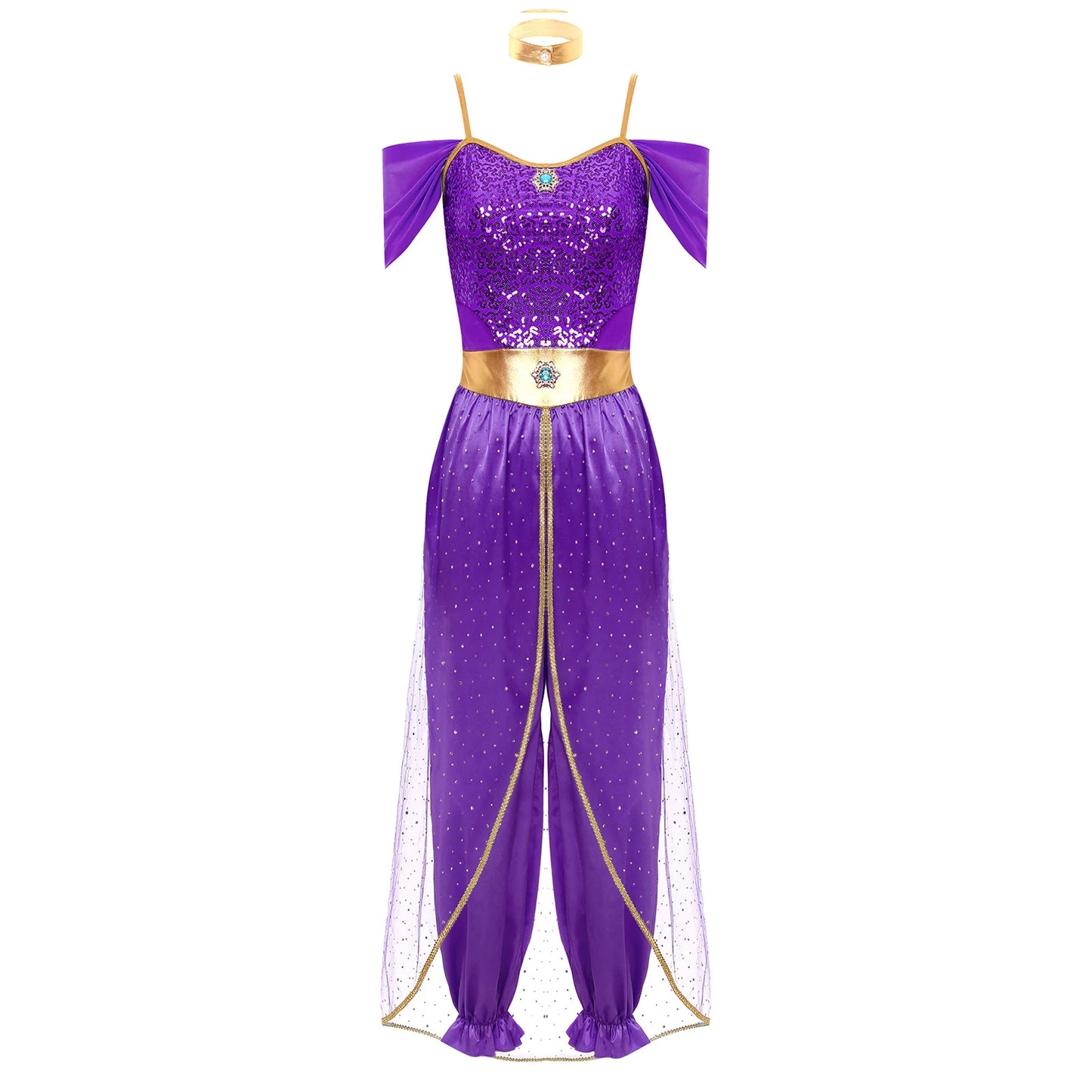 Princess Jasmine Halloween Costumes Indian Dance