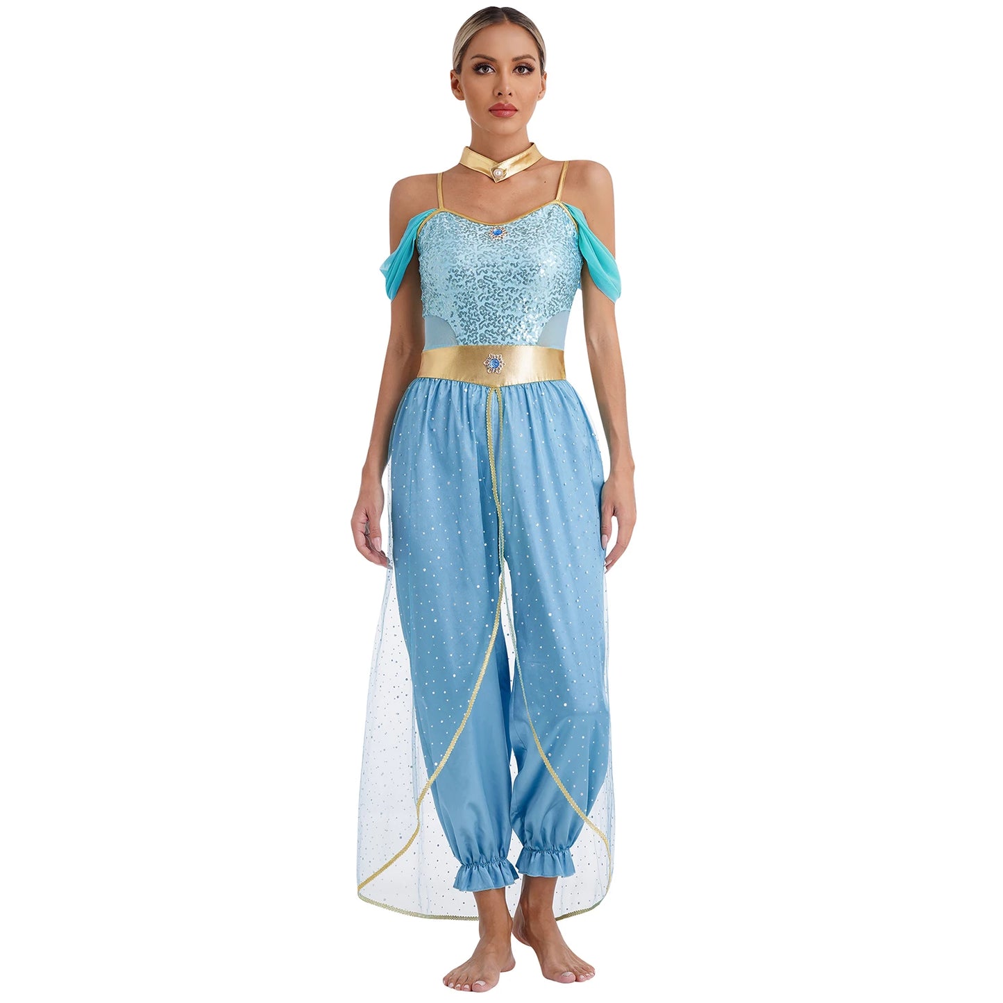Princess Jasmine Halloween Costumes Indian Dance
