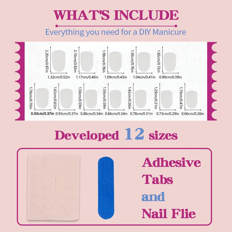 24Pcs Halloween Press on Nails Glow-in-the-Dark Spider Full Coverage Nail Tips for Women&Girl Removable Wearable False Nail