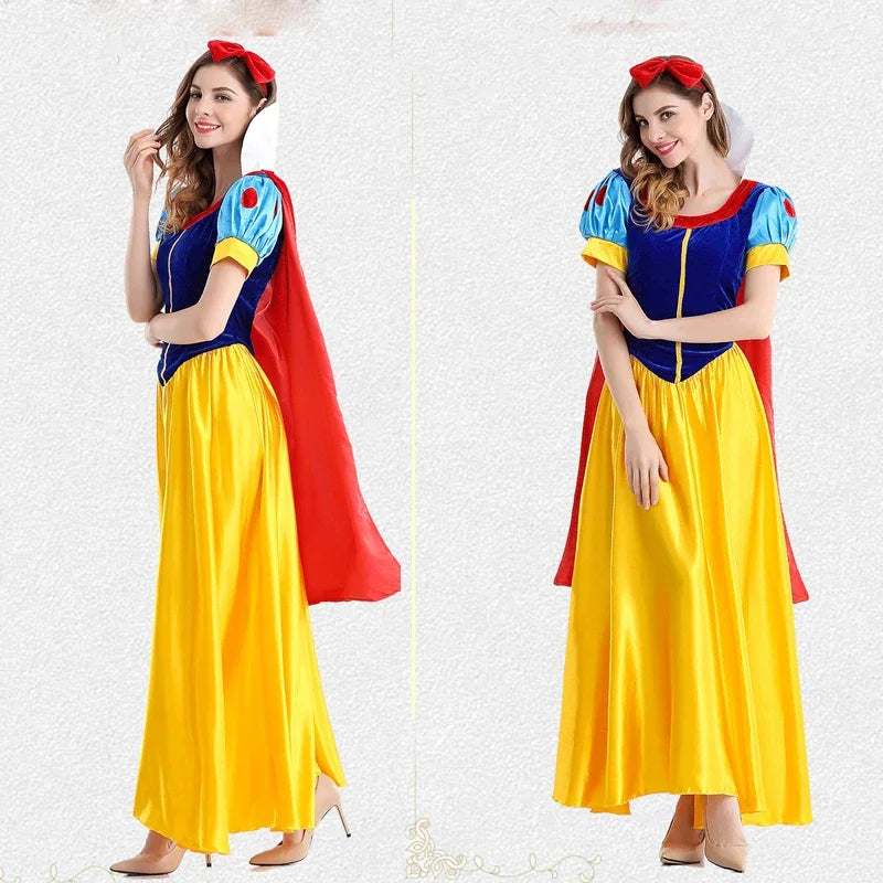 Princess Snow White Halloween Party Costume Adult