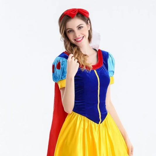 Princess Snow White Halloween Party Costume Adult