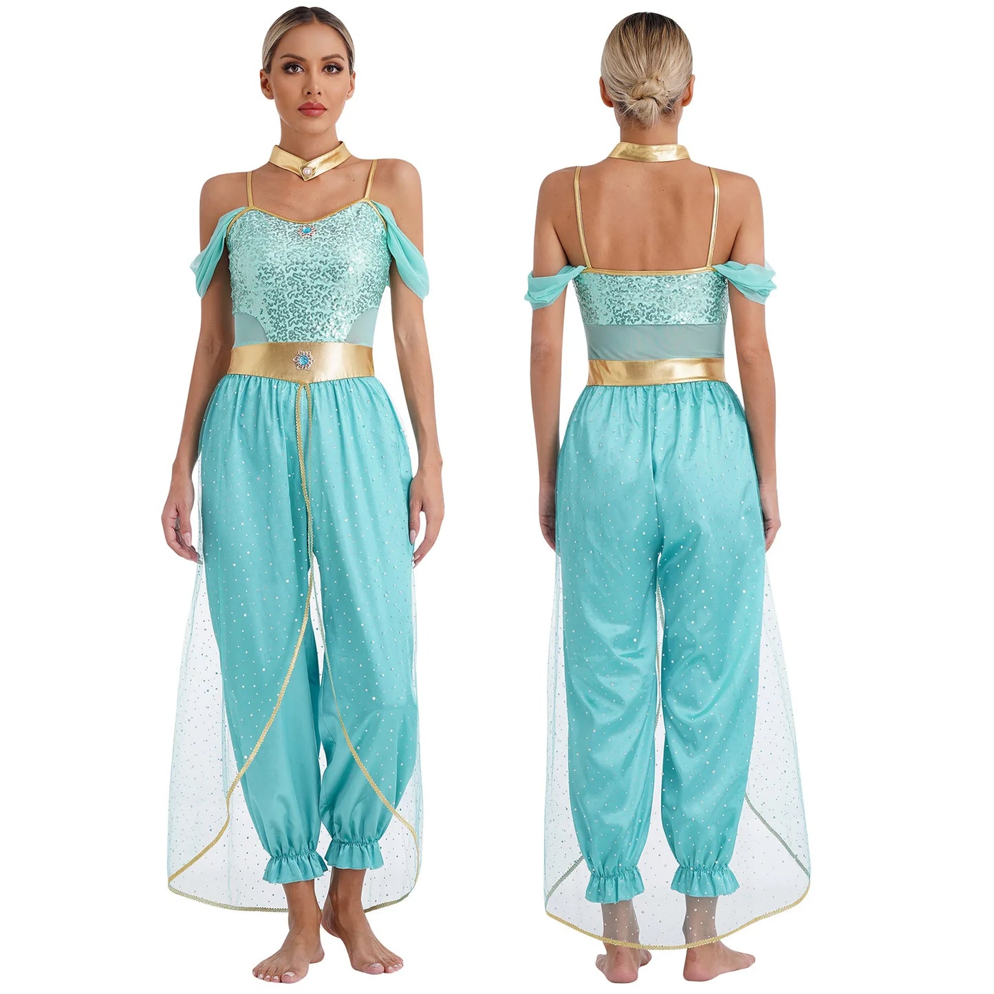 Princess Jasmine Halloween Costumes Indian Dance