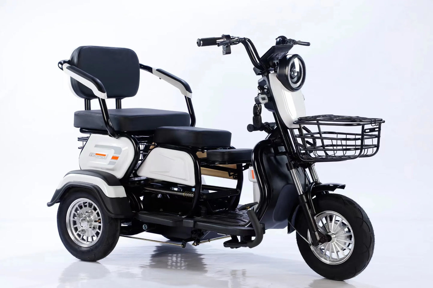 Electric Tricycle 600W 48V - 3 Wheel Adult Bike for Agriculture & Daily Transport