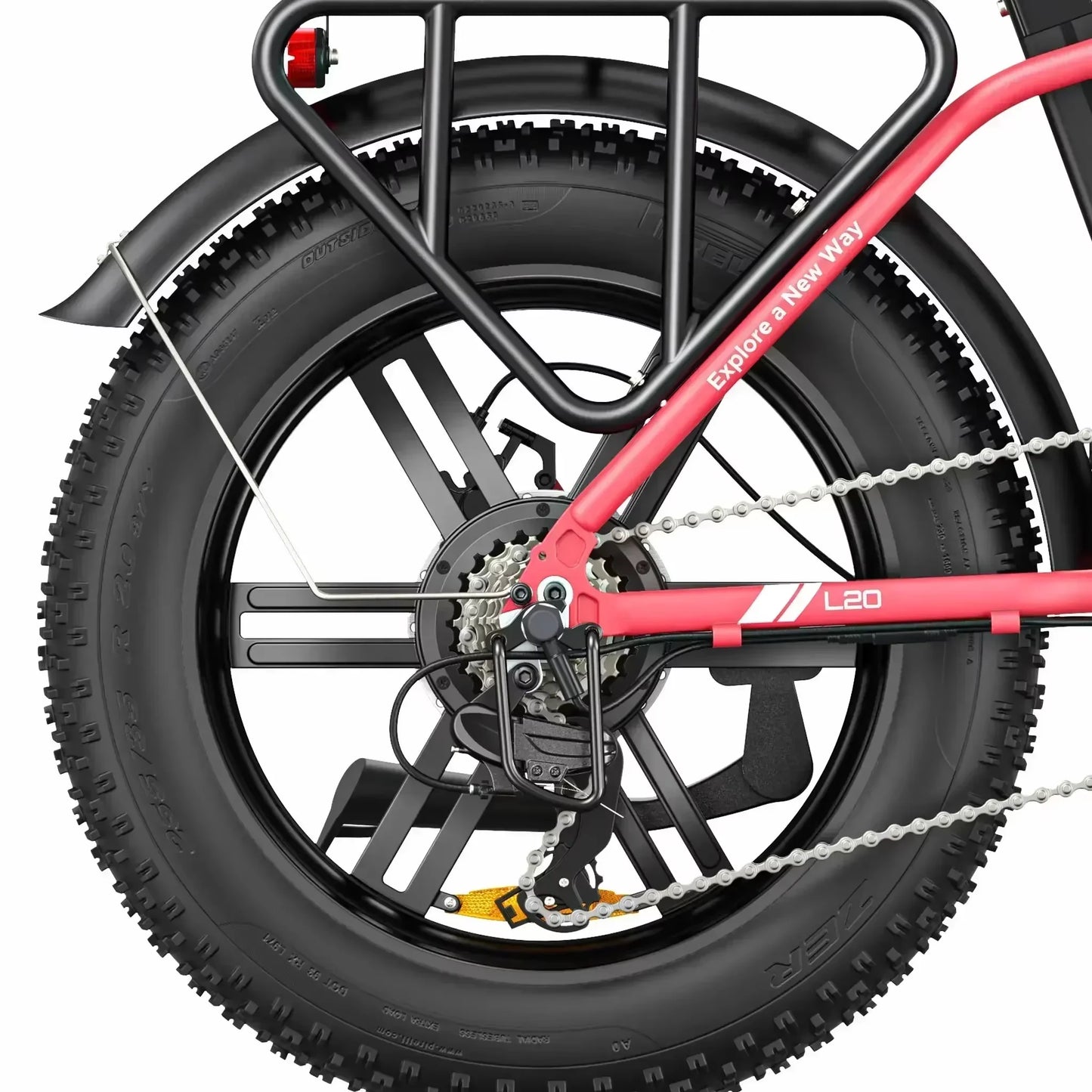 Electric Bicycle ENGWE L20 250W 48V 13AH - Fat Tire Ebike 140km Range
