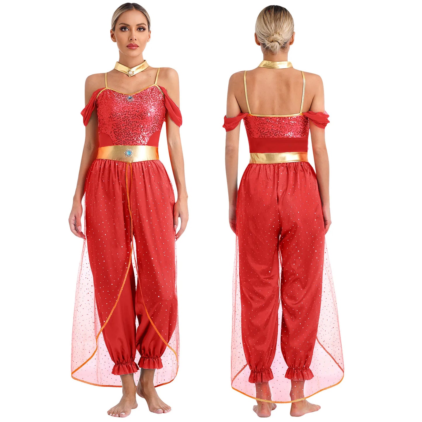 Princess Jasmine Halloween Costumes Indian Dance
