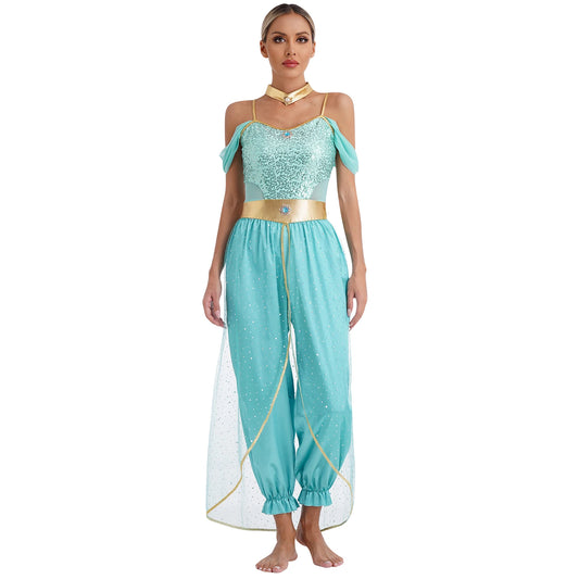 Princess Jasmine Halloween Costumes Indian Dance