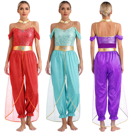 Princess Jasmine Halloween Costumes Indian Dance
