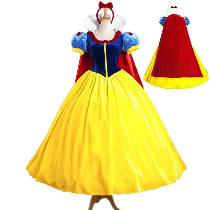 Princess Snow White Halloween Party Costume Adult