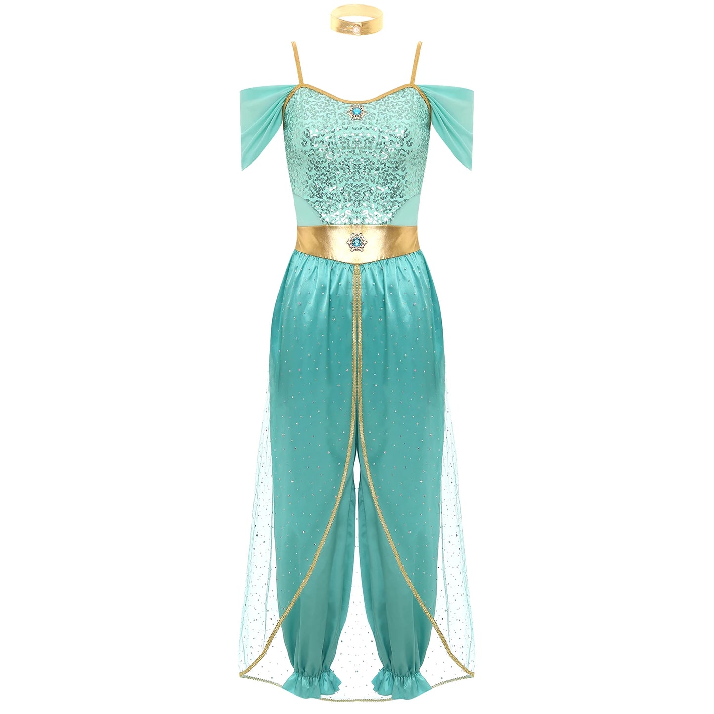 Princess Jasmine Halloween Costumes Indian Dance