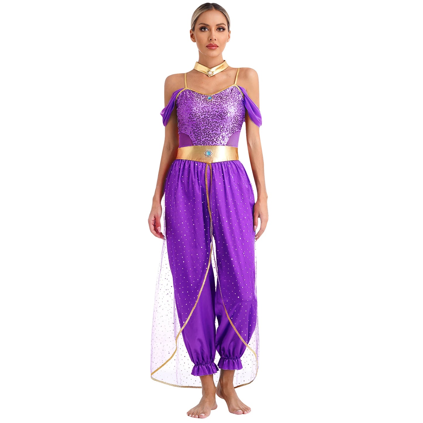 Princess Jasmine Halloween Costumes Indian Dance