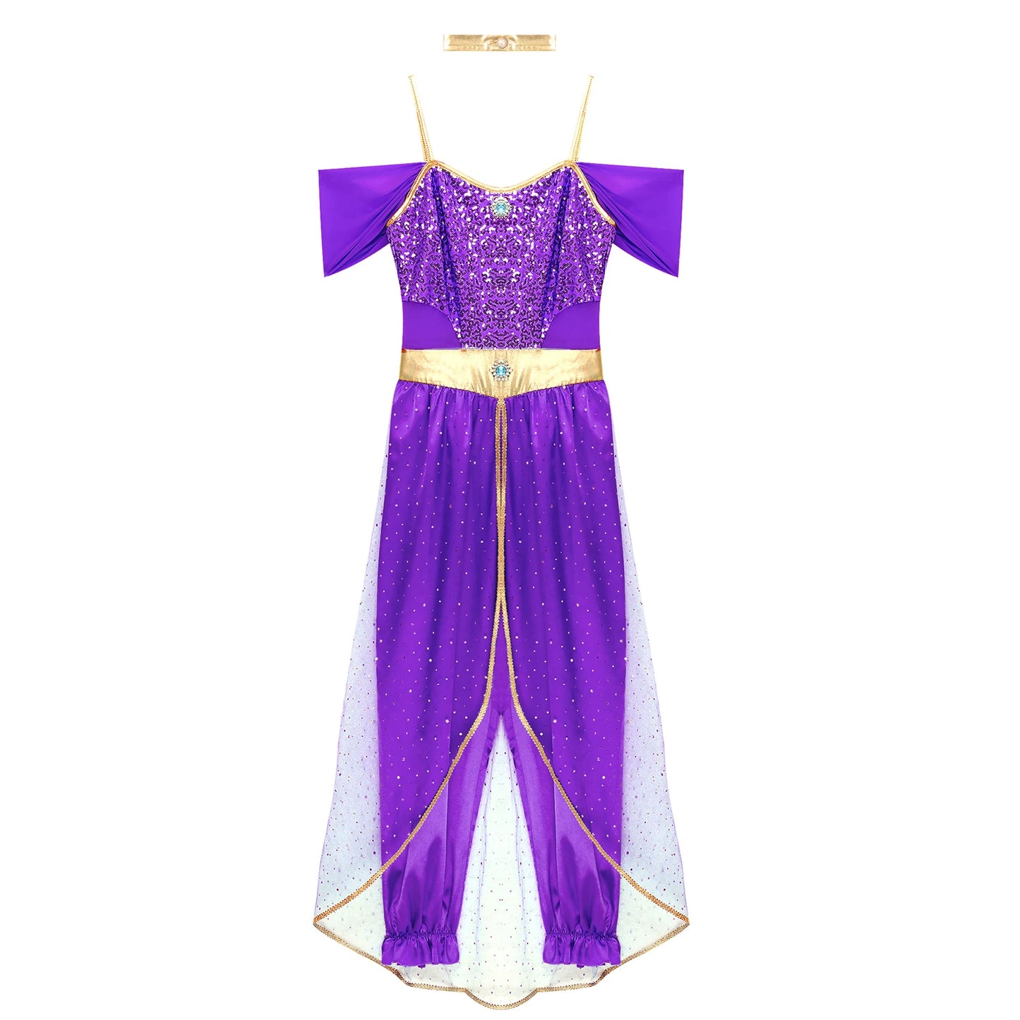 Princess Jasmine Halloween Costumes Indian Dance