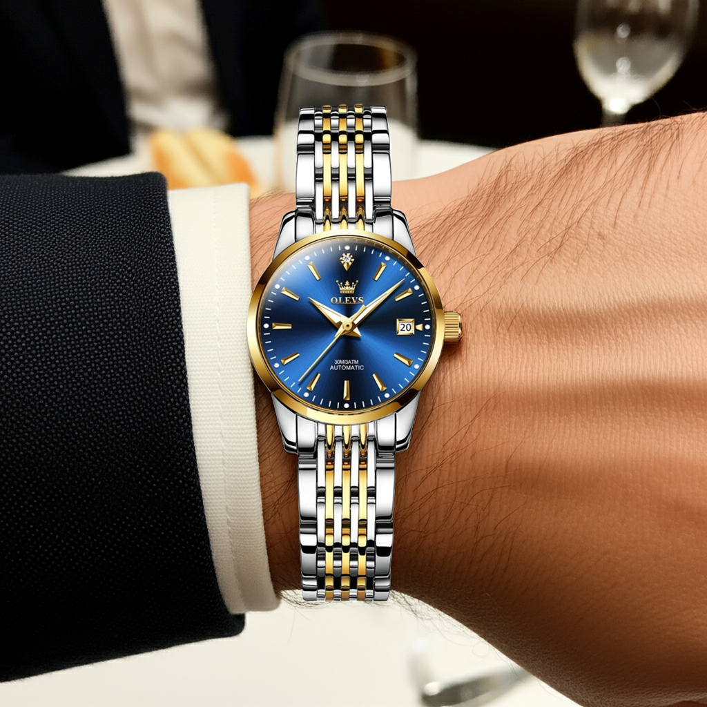 Automatic Mechanical Watch Minimalist Thin Women's Watch