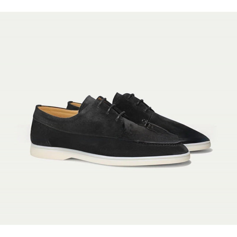Summer New Foreign Trade Style European And American British Lace Up Men's Plus Size Casual Men's Shoes - Bests Sale