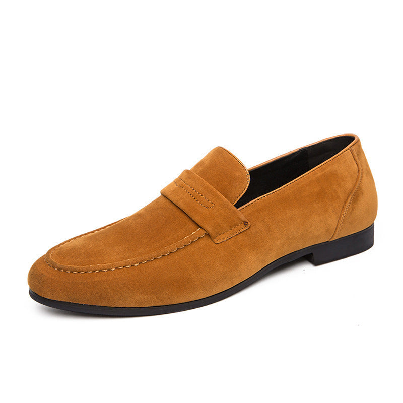 Slip-on Casual Shoes Men's Versatile British - Bests Sale