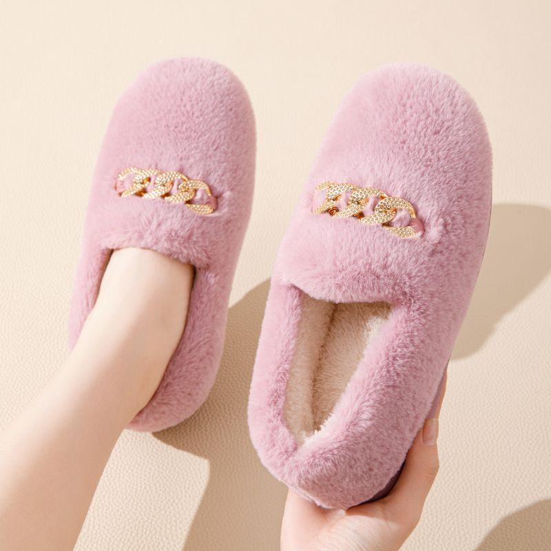 Fluffy Shoes Female All-matching Flat - Bests Sale