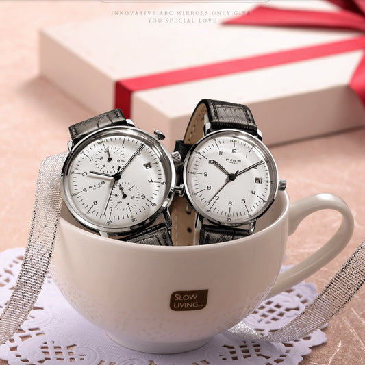 Men's And Women's Fashion Simple Waterproof Belt Watch - Bests Sale