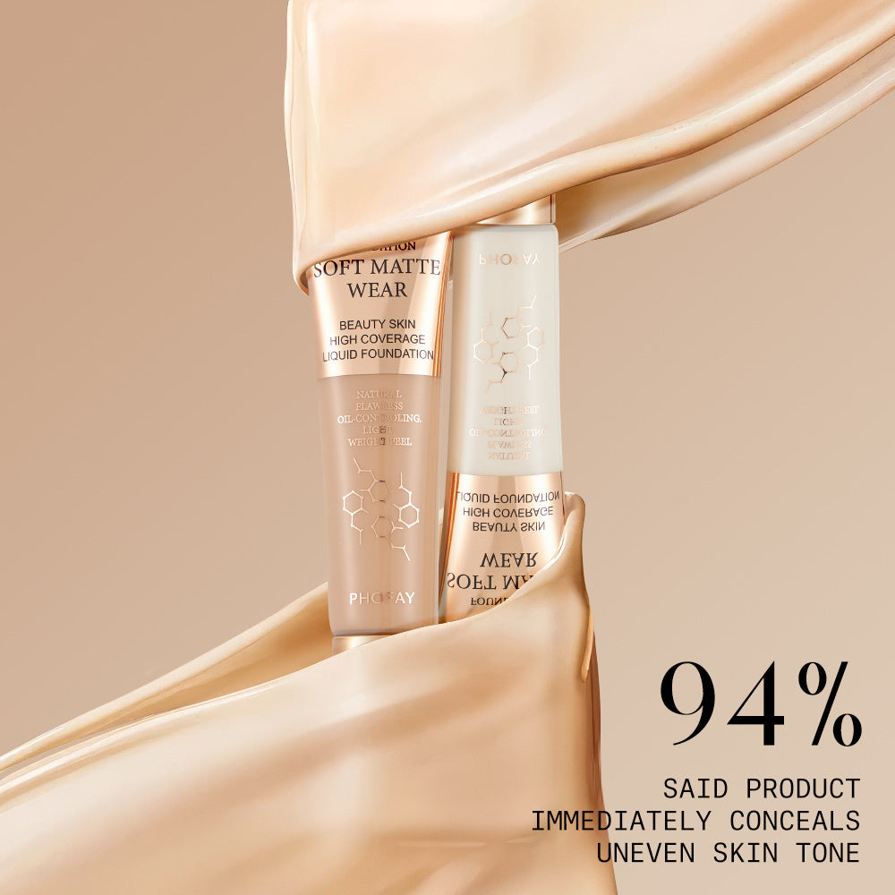 PHOFAY Full Coverage Foundation - Bests Sale