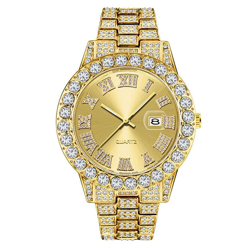 Men's Fashion Personality Affordable Luxury Alloy Watch Bests Sale