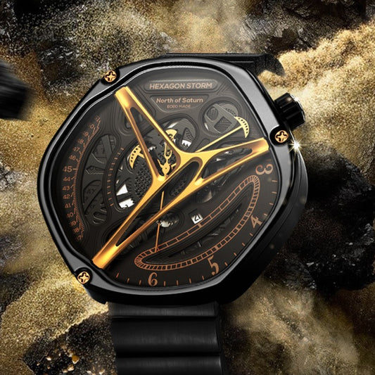 Men's Hollowed Out Alien High-end Watch - Bests Sale