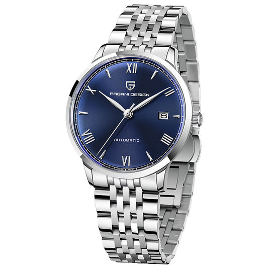Men's Automatic Mechanical Watch Stainless Steel Waterproof Belt - Bests Sale