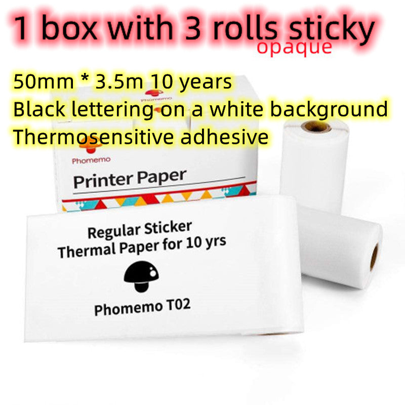 Portable Mini Thermal Label Printer Home Photo Printer Student Wrong Question Printer Bluetooth-compatible Mini Label Printer Price Tag Coffee Jasper